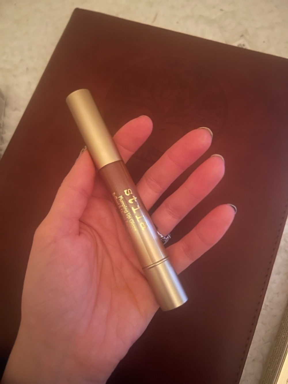 Stila Plumping Lip Glaze in Cinnamon - Picture 5 of 6